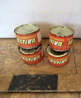 Cans of pate