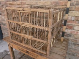 Wooden cage