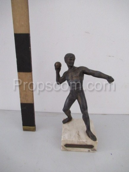 Statuette of a shot put