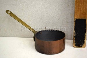 Copper saucepan