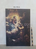 An image of Santa Claus print