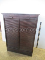 Cabinet with roller shutter (registration)