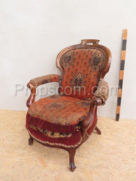 Upholstered armchair