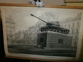 School poster - Liberation of Prague