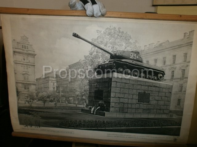 School poster - Liberation of Prague