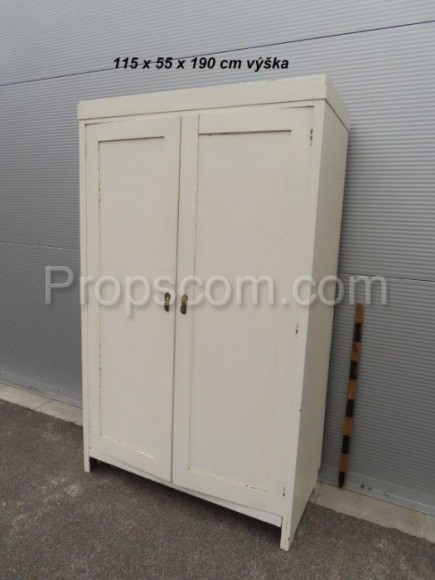 Double-leaf cabinet