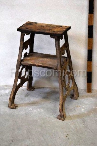 Cast iron chair