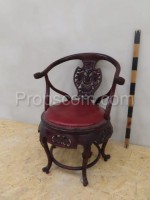 Armchair carved