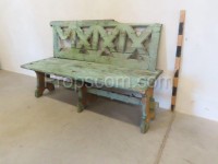 Wooden bench