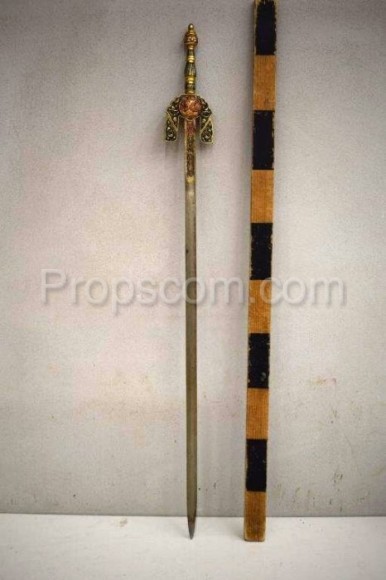 Cord with decorated hilt