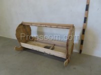 Wooden cradle