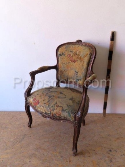 Upholstered armchair