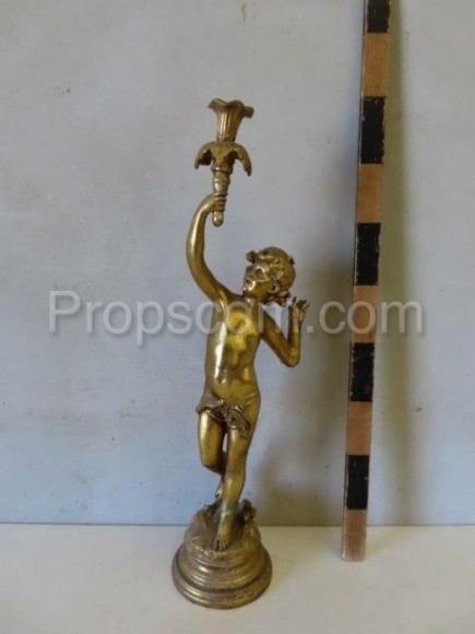 Brass candlestick