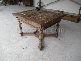 Wooden carved table