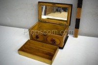 Jewelry box with a mirror