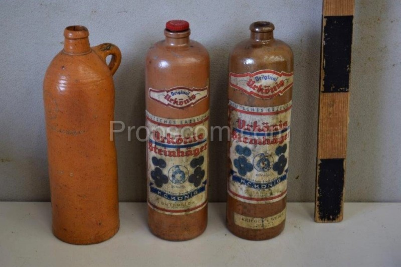 Stoneware bottles