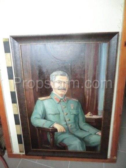 Gemälde von Josef Vissarionovich Stalin