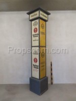 Advertising column