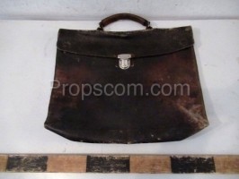 Leather briefcase