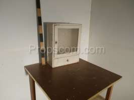 Hanging glass cabinet