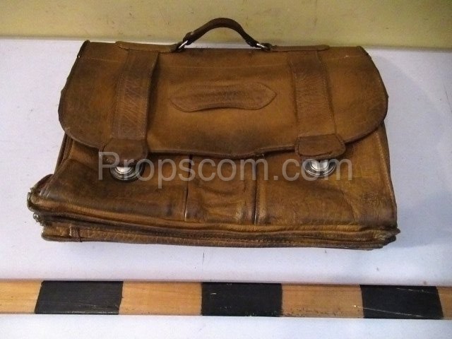 Leather briefcase