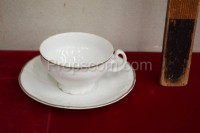 Cups with saucers