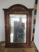 Mirror in a wooden frame