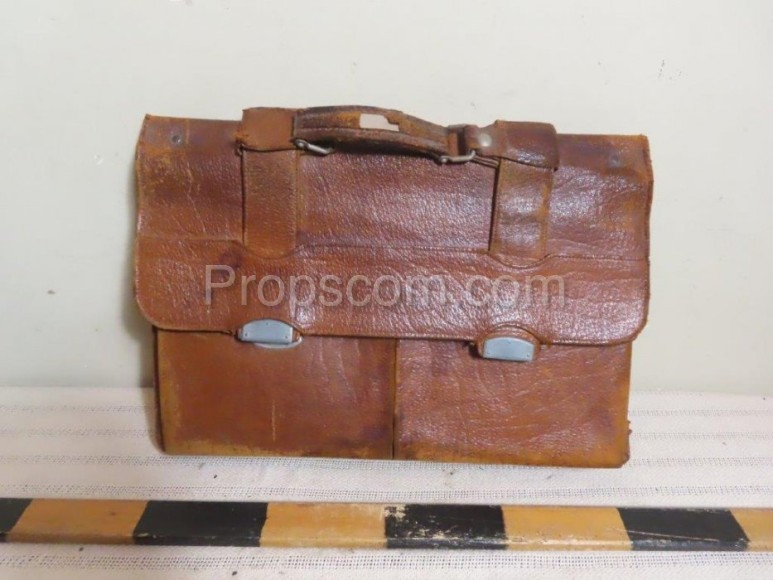 Leather briefcase