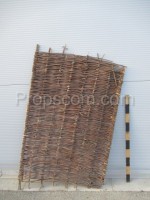 Wicker fence