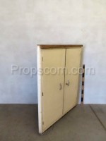 Double-leaf corner cabinet