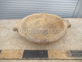 Wooden bowl