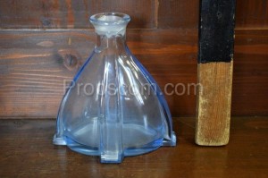 Carafe blue damaged