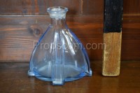 Carafe blue damaged