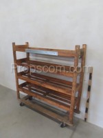 Mobile shelves 