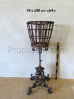 Wrought iron basket