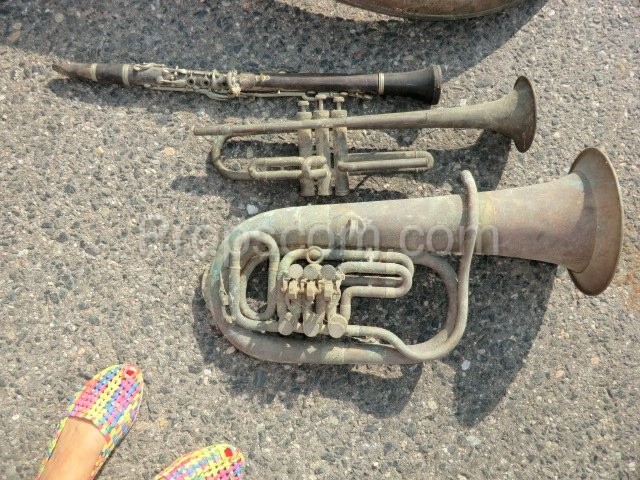 Various wind instruments