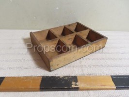 Wooden box organizer