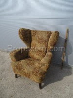 Upholstered armchair