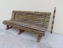 Railway station benches