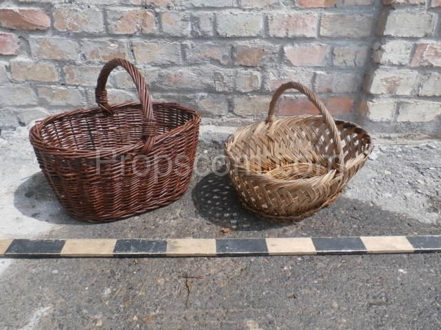 Wicker baskets collection