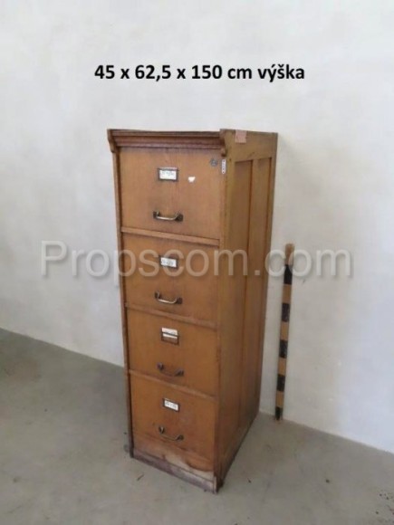 File cabinet with drawers