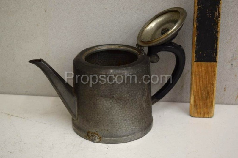 Tin teapot