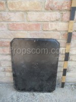 Sheet metal plate