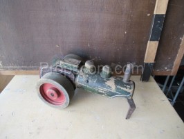 Wooden tractor incomplete