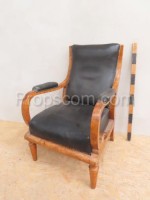 Leather armchair