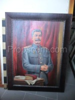 Gemälde von Josef Vissarionovich Stalin