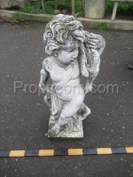 Cherub statue