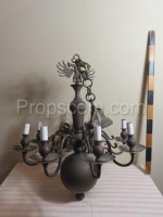 Chandelier with candlesticks