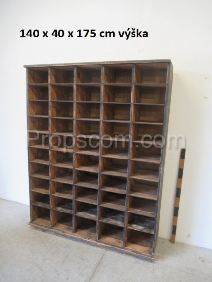 Workshop shelf cabinet