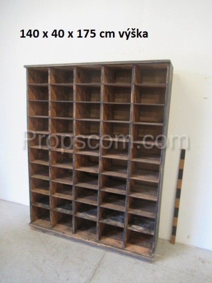 Workshop shelf cabinet